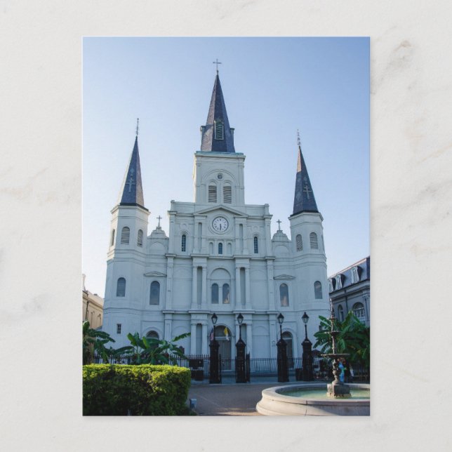 NOLA St Louis Cathedral During the Day Postcard (Front)