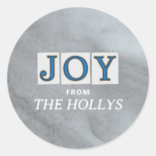 NOLA STREET TILES JOY CLASSIC ROUND STICKER