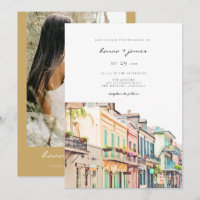 NOLA Watercolor New Orleans Bourbon Street Wedding