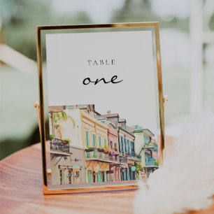 Nola - Watercolor New Orleans Table Numbers