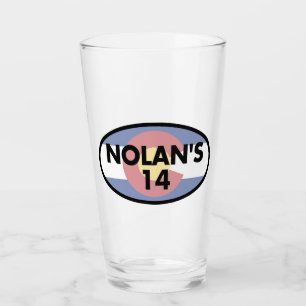 Nolan's 14 Colorado Flag Oval Glass