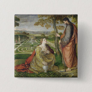 Noli Me Tangere 2 Inch Square Button