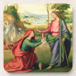 Noli me Tangere, c.1508 (oil on canvas) Coaster