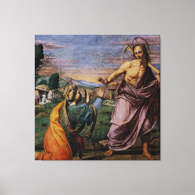 Noli Mi Tangere by Franciabigio Canvas Print (Front)
