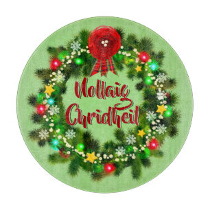 Nollaig Chridheil Scottish Christmas Cutting Board