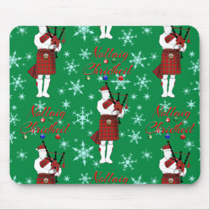 Nollaig Chridheil Scottish Merry Christmas Scottis Mouse Pad
