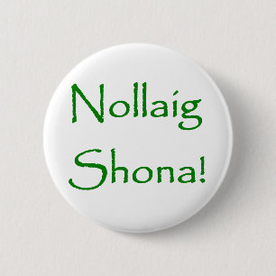 Nollaig Shona 2 Inch Round Button