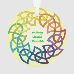 Nollaig Shona Dhaoibh - décoration irlandaise de