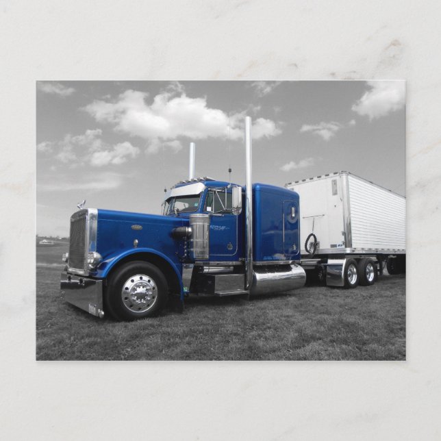 Nolt's Peterbilt 359 Postcard (Front)
