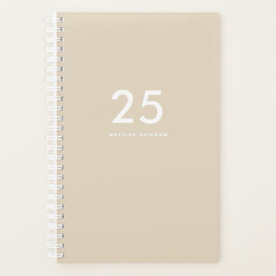 Nom beige minimaliste