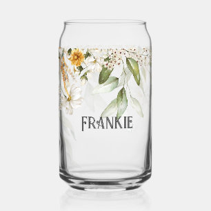 Nom, Charming White Gold Floral Drop
