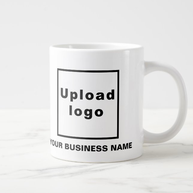 Nom commercial et logo sur Jumbo Mug (Droite)