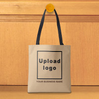Nom commercial et logo sur Sac fourre-tout Brown c