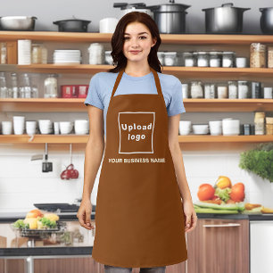 Nom commercial et logo sur tablier en polyester Br