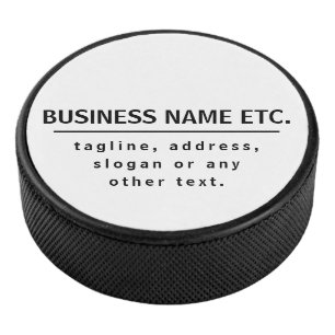 Nom commercial & Slogan/autre texte Noir et blan