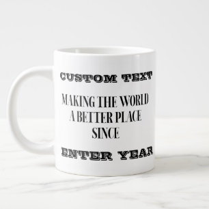 Nom d'anniversaire personnalisé et Mug de l'année