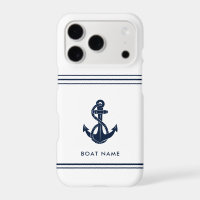 Nom de bateau nautique et décoration d'ancre perso