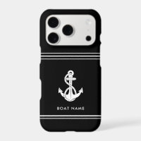 Nom de bateau personnalisé Ancre Naútíque