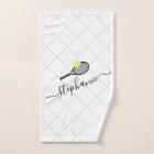Nom de calligraphie de tennis personnalisé