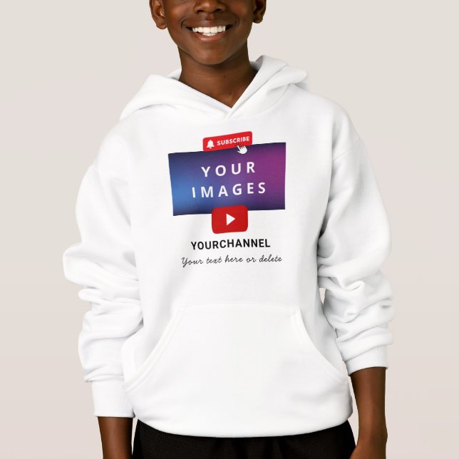 Nom de canal Youtube personnalisé et ajout d'image (Devant)