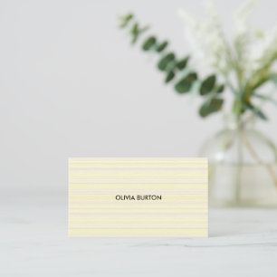 Nom de carte de visite style minimaliste.