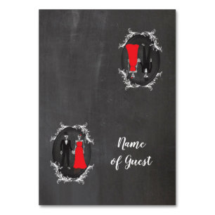Nom de cartes de Tableau des squelettes de crâne