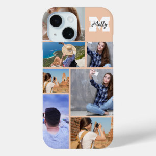 Nom de collection 7 photos moderne Monogram coque 
