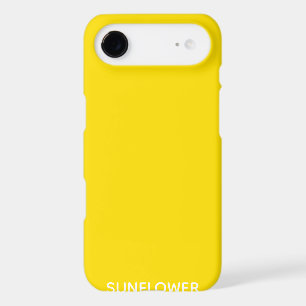 Nom de couleur jaune tournesol