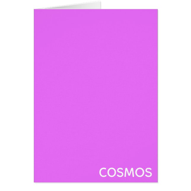 Nom de couleur pourpre cosmos (Devant)