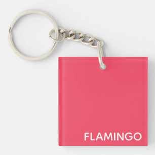 Nom de couleur rose Flamant rose