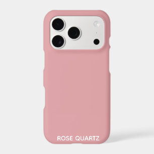 nom de couleur rose quartz rose