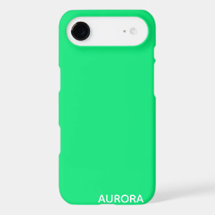 nom de couleur vert aurora