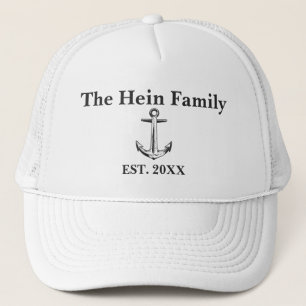Nom de famille nautique Capteurs Casquette