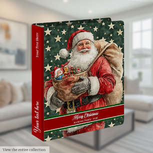 Nom-de-famille Père Noël classeur de Noël