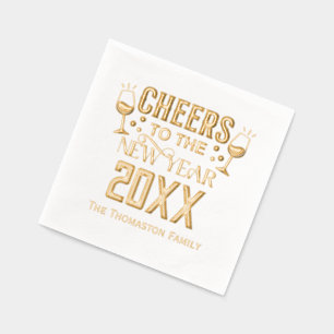 Nom de famille / société "Cheers to the New Year"