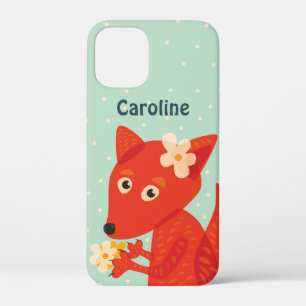 Nom de fille de renard mignon Coque-Mate coque iph