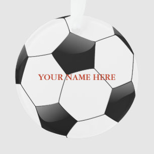 Nom de la balle de football personnalisée Noël