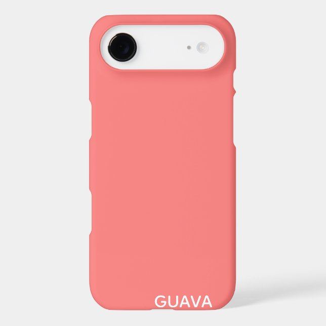 Nom de la couleur rose guave (Verso)