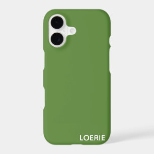 Nom de la couleur verte Loerie