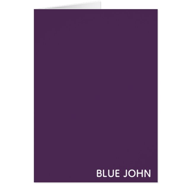 Nom de la couleur violette de Blue John (Devant)