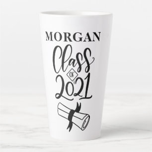 Nom de la graduation Latte Mug personnalisée