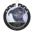 Nom de la photo de l'animal de compagnie Memorial 