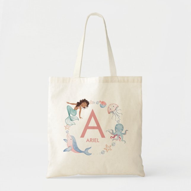 Nom de la sirène Sac fourre-tout (Devant)