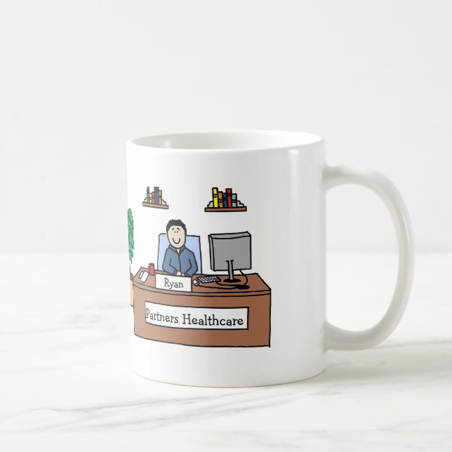 Nom de la société personnalisé de la tasse W de (Droite)