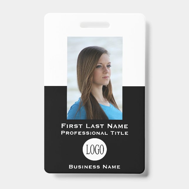 Nom de l'employé Balises d'identification Badges B (Avant)