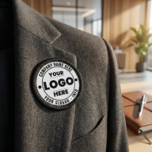 Nom de l'employé professionnel Logo Noir Minimalis