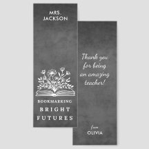 Nom de l'enseignant Cadeau floral Citation d'art t