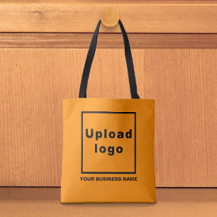 Nom de l'entreprise et logo sur un sac fourre-tout