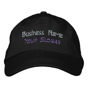 Nom de l'entreprise Texte personnalisé Casquette n