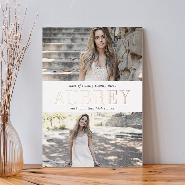 Nom de l'huile | Deux Faire-part d'obtention d'un  (Créateur téléchargé)